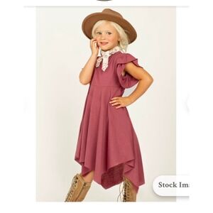 *NEW* Joyfolie Mia Joy Girls Milana Dress in Ashe Rose  Size 7